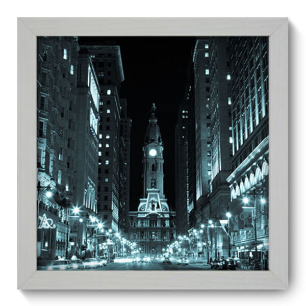 Quadro Decorativo - Filadélfia - 22cm X 22cm - 087qnmab