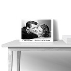 Quadro Decorativo Filme Cary Grant E Ingrid Bergman - Vinil -