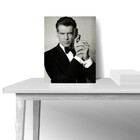 Quadro Decorativo Filme James Bond - Canvas - Branca