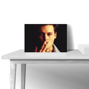 Quadro Decorativo Filme Johnny Depp Vinil Preta Leroy Merlin