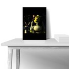 Quadro Decorativo Filme Shrek - Vinil - Sem