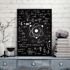 Quadro Decorativo Física Átomo Equação 24x18cm - Com Vidro Mo