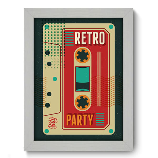 Quadro Decorativo - Fita - 19cm X 25cm - 181qdvb