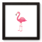 Quadro Decorativo - Flamingo - 22cm X 22cm - 033qnsap