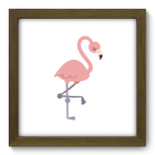 Quadro Decorativo - Flamingo - 22cm X 22cm - 142qdbm