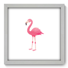Quadro Decorativo - Flamingo - 33cm X 33cm - 033qnsbb
