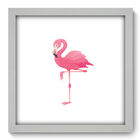 Quadro Decorativo - Flamingo - 33cm X 33cm - 034qnsbb