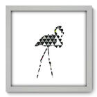Quadro Decorativo - Flamingo - 33cm X 33cm - 256qdsb