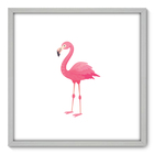 Quadro Decorativo - Flamingo - 70cm X 70cm - 033qnsdb
