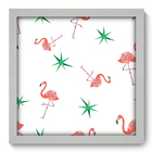 Quadro Decorativo - Flamingos - 33cm X 33cm - 232qdsb