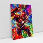 Quadro Decorativo Flash Herói