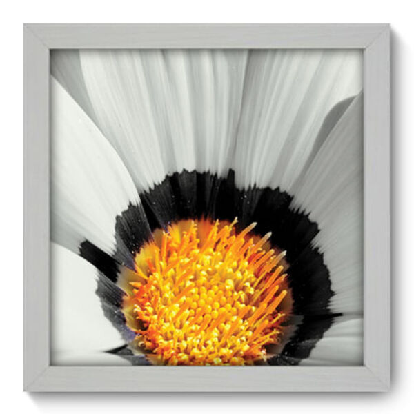 Quadro Decorativo - Flor - 22cm X 22cm - 007qnfab