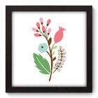 Quadro Decorativo - Flor - 22cm X 22cm - 031qdfp