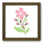 Quadro Decorativo - Flor - 22cm X 22cm - 032qdfm