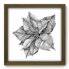 Quadro Decorativo - Flor - 33cm X 33cm - 105qdfm