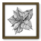 Quadro Decorativo - Flor - 33cm X 33cm - 105qdfm