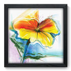 Quadro Decorativo - Flor - 33cm X 33cm - 111qdfp