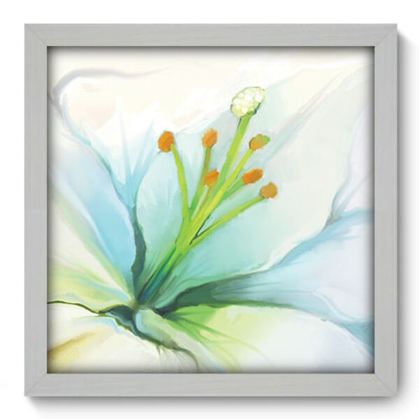 Quadro Decorativo - Flor - 33cm X 33cm - 114qdfb