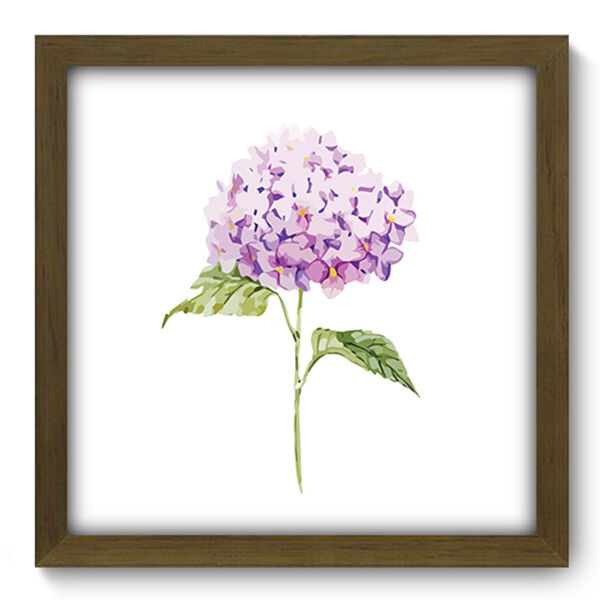 Quadro Decorativo - Flor - 33cm X 33cm - 128qdfm