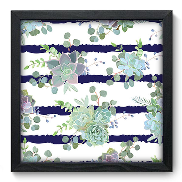 Quadro Decorativo - Flor - 33cm X 33cm - 131qdfp