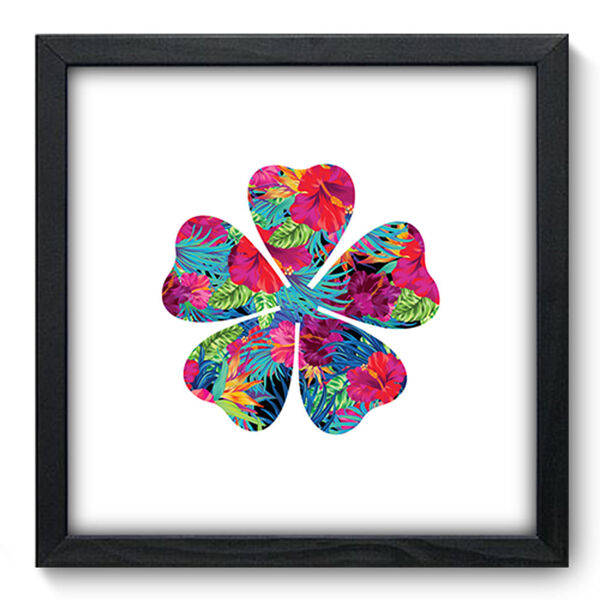 Quadro Decorativo - Flor - 33cm X 33cm - 146qdfp