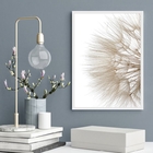 Quadro Decorativo Flor Dente De Leão Branca 45x34cm - Com Vid