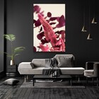 Quadro Decorativo Flor Lavanda Sem Moldura E Sem Vidro 100x160