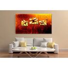 Quadro Decorativo Floral Contemporâneo Conceitual Kayra - 120