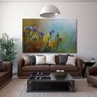 Quadro Decorativo Floral Contemporâneo Flores Alla Prima - 90