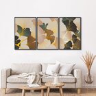 Quadro Decorativo Floral Flores Tropicais Com 3 Telas De Pare