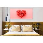 Quadro Decorativo Floral Heart Of Flowers - 150x100cm