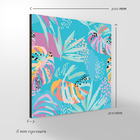 Quadro Decorativo - Floral - Mundo Azul