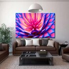 Quadro Decorativo Floral Neon Crysanthemum - 150x100 Cm