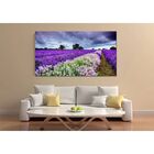 Quadro Decorativo Floral Paisagem Campo De Lavanda - 200x120cm