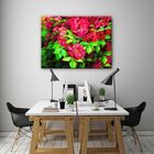 Quadro Decorativo Floral Ribbon - 150x100cm