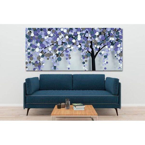 Quadro Decorativo Floral Spiral Tree - 200x100cm