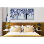 Quadro Decorativo Floral Spiral Tree - 90x60cm