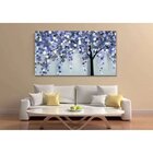 Quadro Decorativo Floral Spiral Tree - 90x60cm