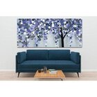 Quadro Decorativo Floral Spiral Tree - 90x60cm