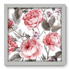 Quadro Decorativo - Flores - 33cm X 33cm - 070qdfb