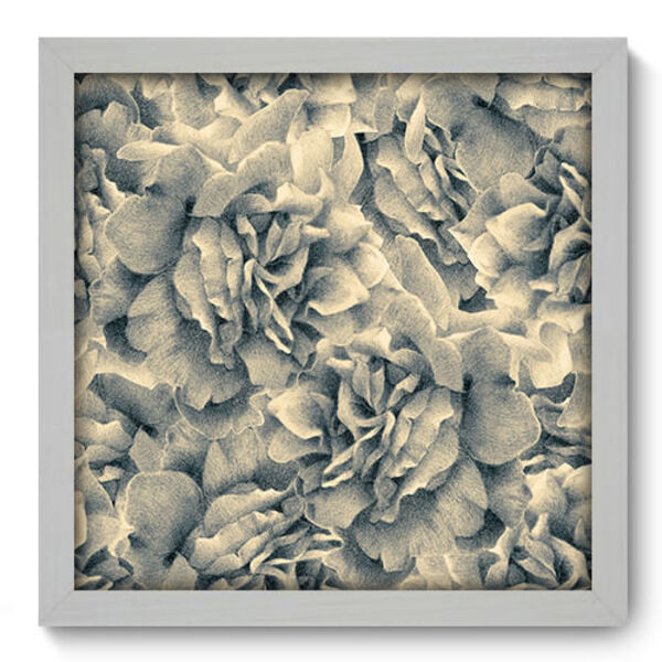 Quadro Decorativo - Flores - 33cm X 33cm - 121qdfb