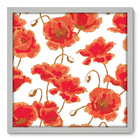 Quadro Decorativo - Flores - 50cm X 50cm - 023qnfcb