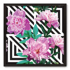Quadro Decorativo - Flores - 70cm X 70cm - 029qnfdp