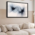 Quadro Decorativo Flores Delicadas  - 50x70cm Moldura Branca