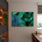 Quadro Decorativo Flores E Folhas Folhas Verdes Green Com Mol