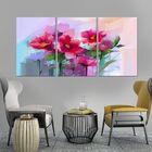 Quadro Decorativo Flores Estilo Pintura