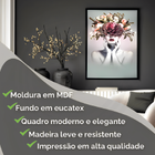 Quadro Decorativo Florido Grande 50x70