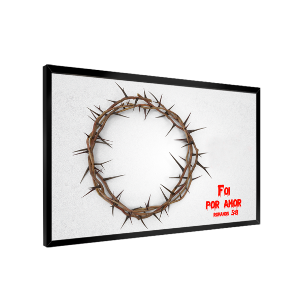 Quadro Decorativo Foi Por Amor