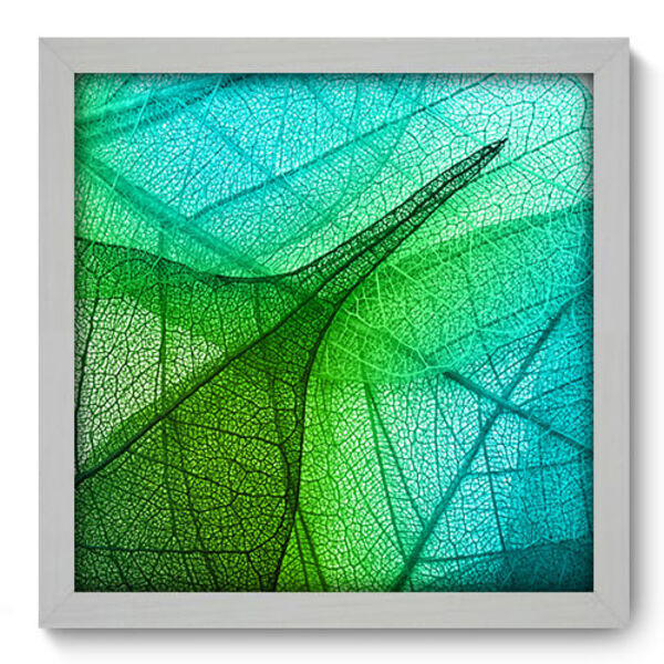 Quadro Decorativo - Folha - 33cm X 33cm - 015qndbb