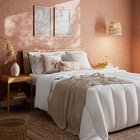 Quadro Decorativo Folha II Natural com Vidro 40x60cm Arte Própria